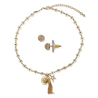 Hallmark x Opry® Sparkly Stud Earrings and Bead Necklace Set for only USD 28.00 | Hallmark