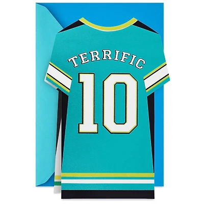 Terrific 10 Sports Jersey 10th Birthday Card for only USD 5.59 | Hallmark