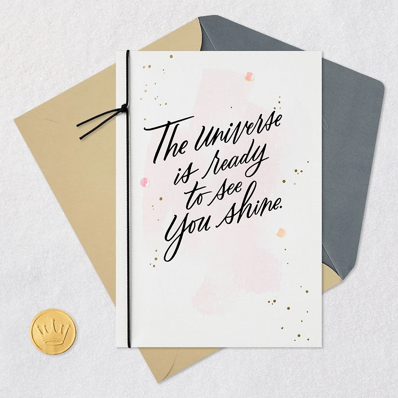 The Universe Is Ready to See You Shine Graduation Card for only USD 6.59 | Hallmark