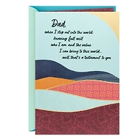 Thanks for Your Strong, Reliable Presence Father's Day Card for Dad for only USD 5.99 | Hallmark
