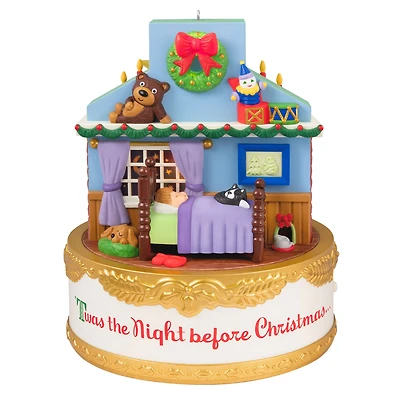 The Night Before Christmas Ornament With Light, Sound and Motion for only USD 79.99 | Hallmark