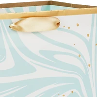 9.6" Marbled Aqua Medium Gift Bag for only USD 3.99 | Hallmark