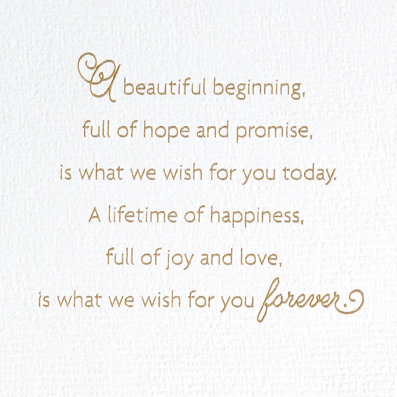 Wishing You the Happiest-Ever-After Wedding Card From Us for only USD 6.99 | Hallmark