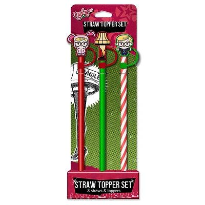 Spoontiques A Christmas Story Straw Toppers, Set of 3 for only USD 12.99 | Hallmark