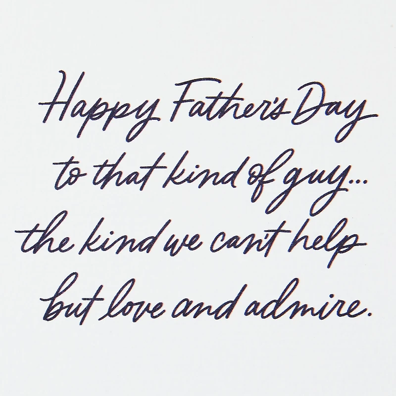 Lucky to Be Family With a Guy Like You Father's Day Card for only USD 5.59 | Hallmark