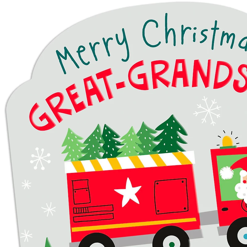 Santa With a Wish for You Christmas Card for Great-Grandson for only USD 2.00 | Hallmark