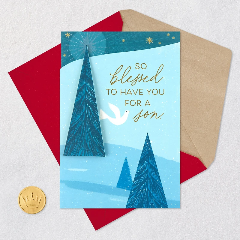 So Proud, So Blessed Christmas Card for Son for only USD 5.99 | Hallmark