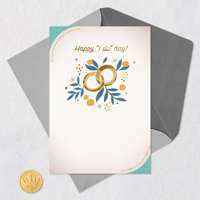 Happy I Do Day Wedding Card for only USD 2.99 | Hallmark