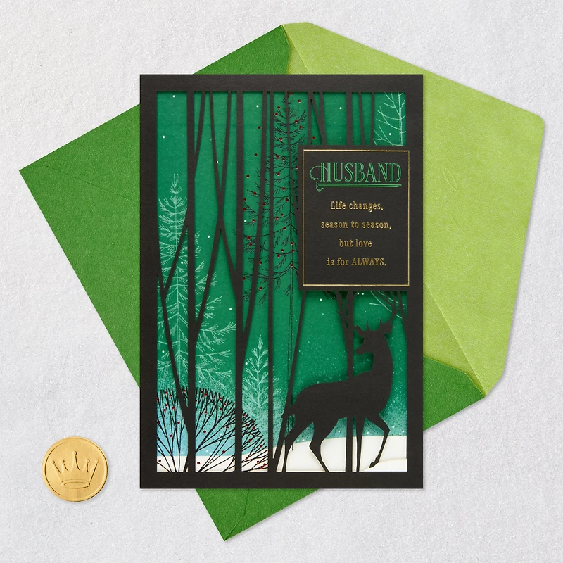 Our Love Is for Always Christmas Card for Husband for only USD 6.59 | Hallmark