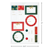 Winter Elegance Gift Tag Stickers, Pack of 96 for only USD 5.99 | Hallmark