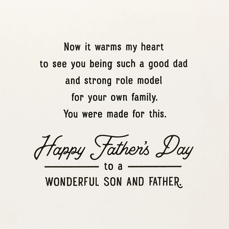 You Were Made for This Father's Day Card for Son for only USD 6.99 | Hallmark