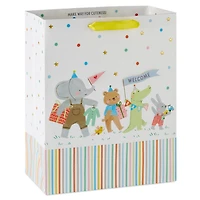 13" Cute Animal Parade Large New Baby Gift Bag for only USD 5.49 | Hallmark