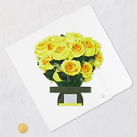 Build-a-Bouquet Yellow Roses Pop-Up Paper Flowers for only USD 9.99 | Hallmark
