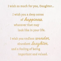 I Wish So Much for You Birthday Card for Daughter for only USD 5.59 | Hallmark