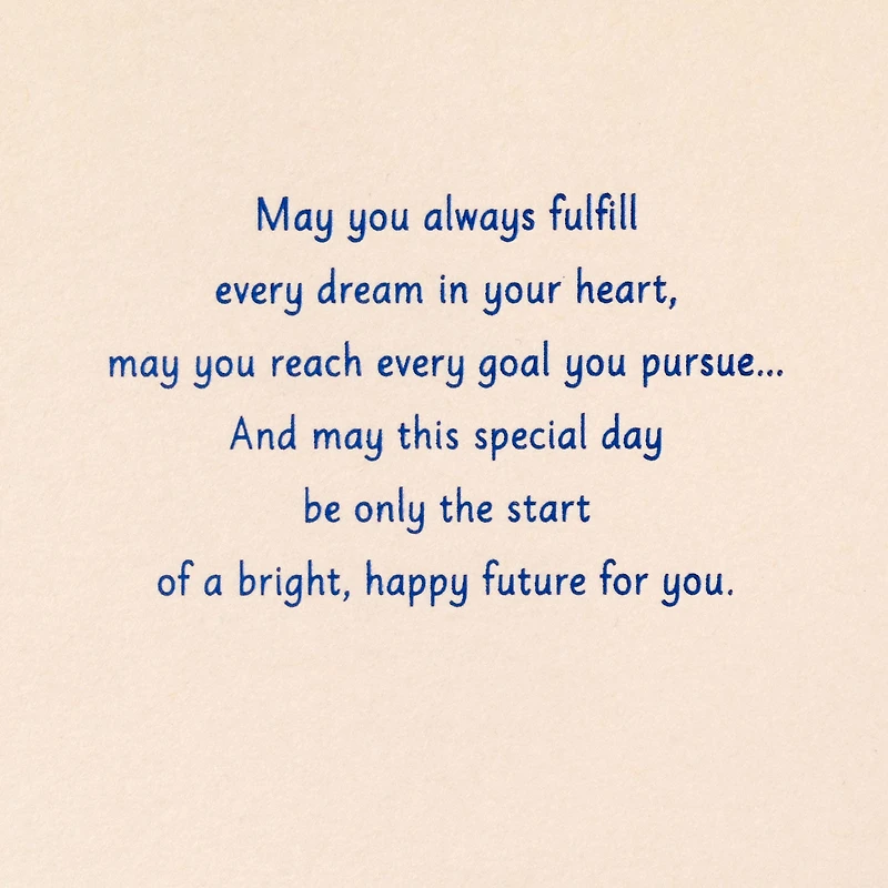 Marjolein Bastin Tomorrow's Dreams Will Blossom Graduation Card for only USD 5.99 | Hallmark