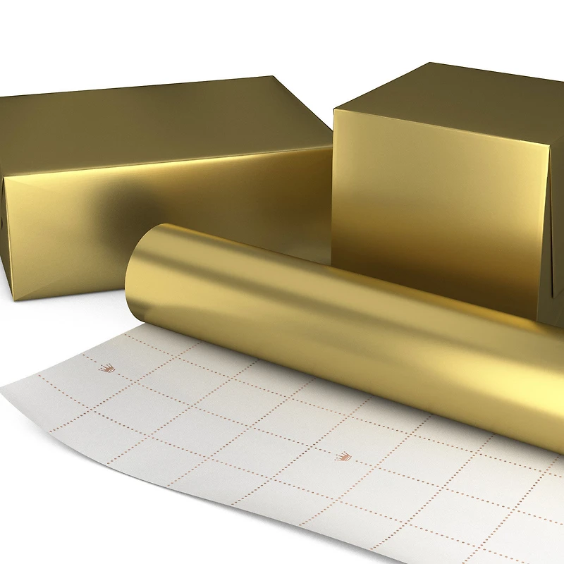 Gold Foil Holiday Wrapping Paper Mini Roll, 15 sq. ft. for only USD 4.99 | Hallmark