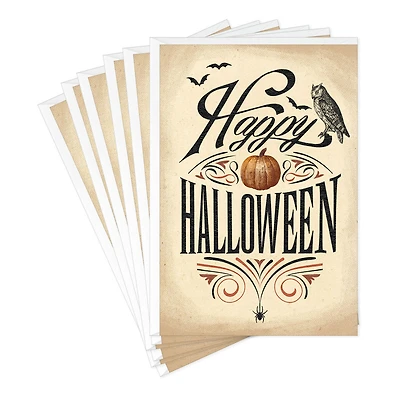 Vintage Spooky Sign Halloween Cards, Pack of 6 for only USD 5.99 | Hallmark