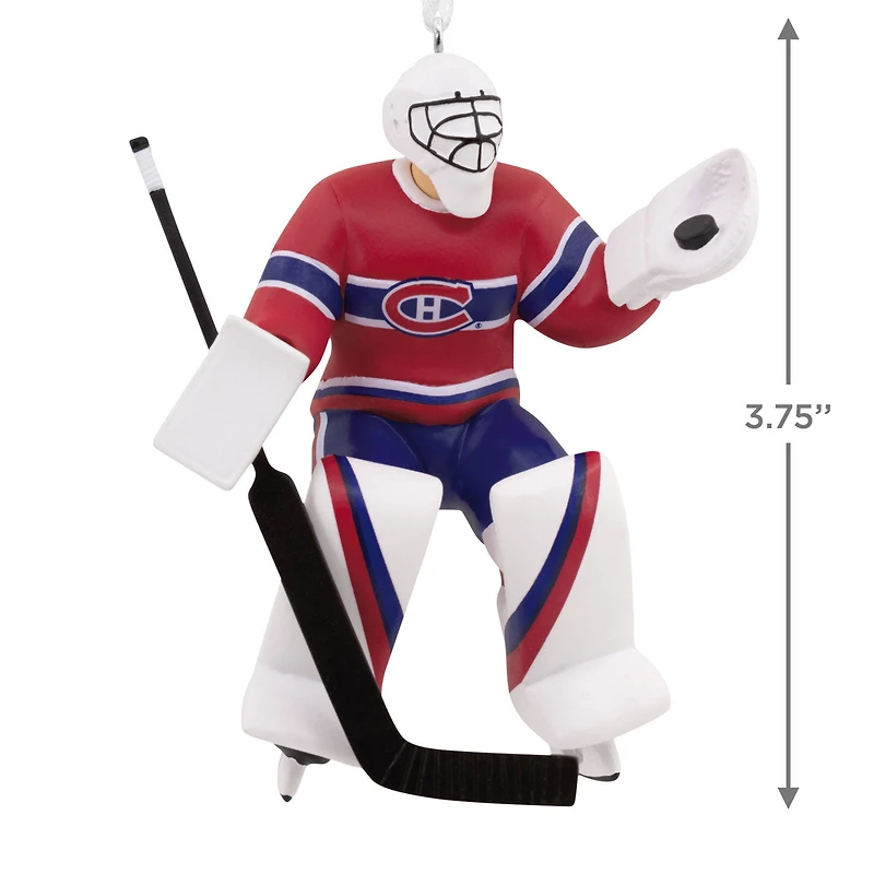 NHL Montreal Canadiens® Goalie Hallmark Ornament for only USD 14.99 | Hallmark