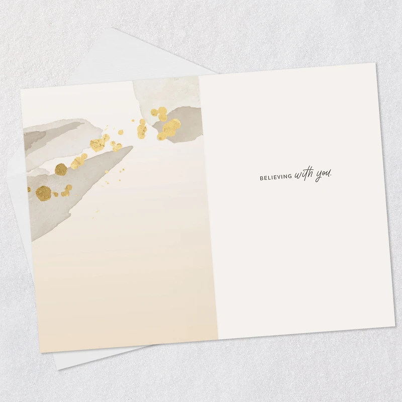 Believing With You Encouragement Card for only USD 3.99 | Hallmark