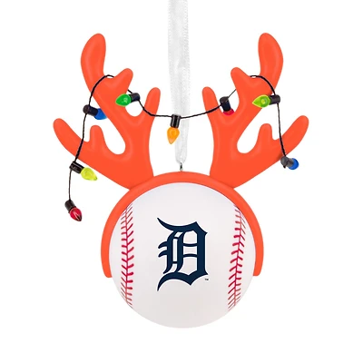 MLB Detroit Tigers™ Reindeer Baseball Hallmark Ornament for only USD 12.99 | Hallmark