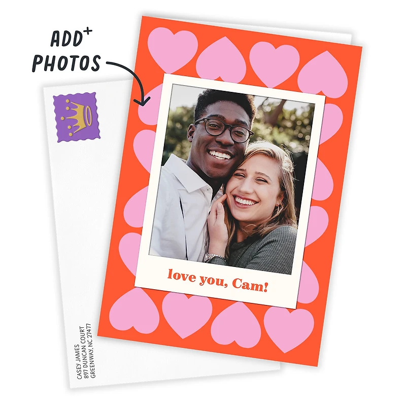 Multiple Hearts Custom Love Card for only USD 4.99 | Hallmark