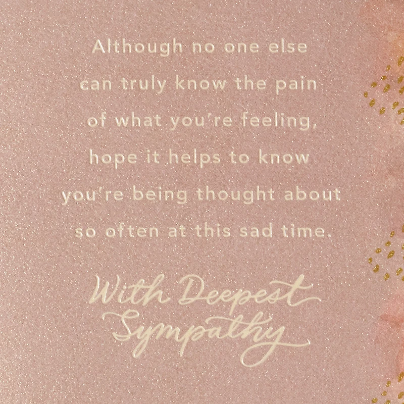 A Loss Beyond Words Sympathy Card for Loss of Daughter for only USD 5.99 | Hallmark