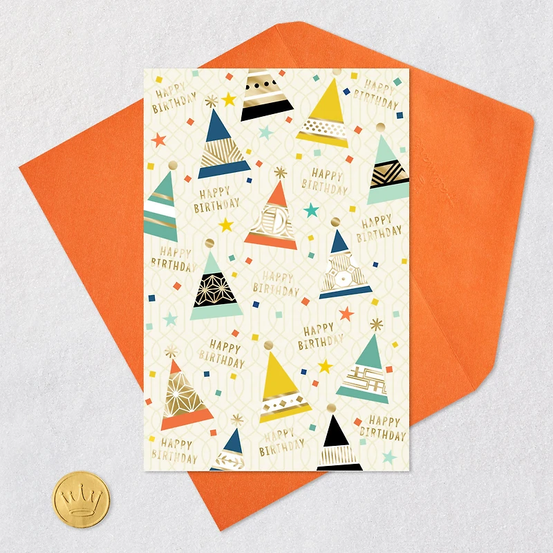 Party Hats Birthday Card for only USD 0.99 | Hallmark