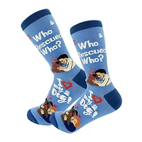 E&S Pets Happy Tails Rescue Dog Novelty Crew Socks for only USD 11.99 | Hallmark