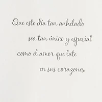 One-of-a-Kind Love Spanish-Language Wedding Card for Couple for only USD 5.99 | Hallmark