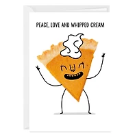 Fun Pumpkin Pie Custom Thanksgiving Card for only USD 4.99 | Hallmark