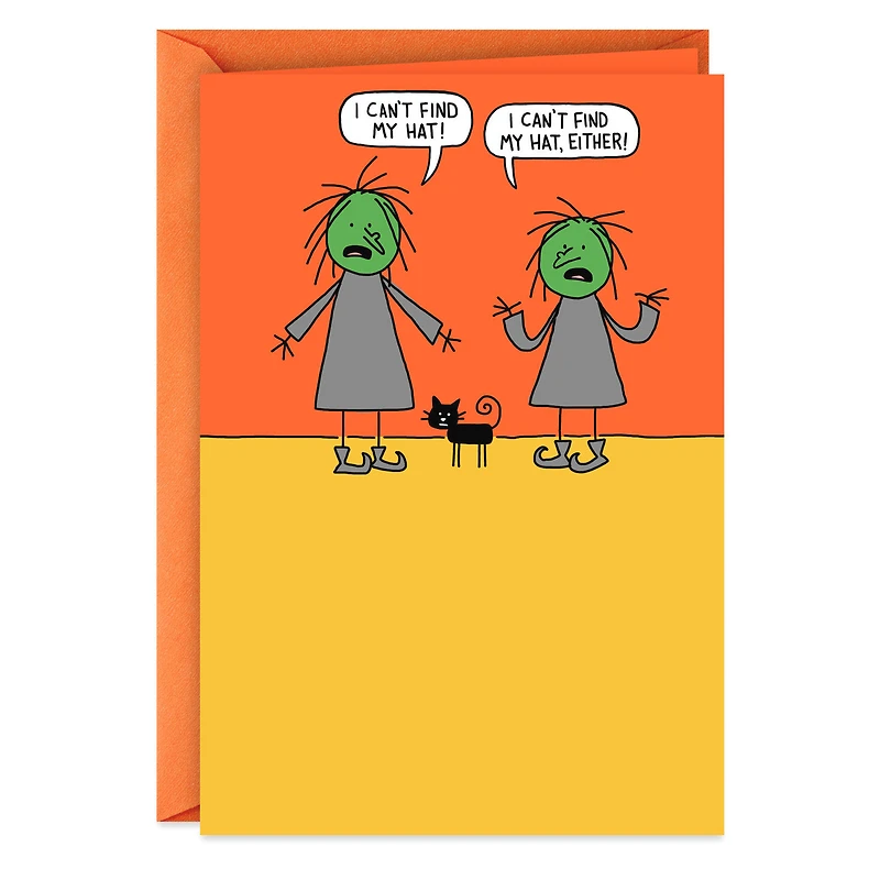 Pointy Witch Hats Funny Halloween Card for only USD 3.49 | Hallmark