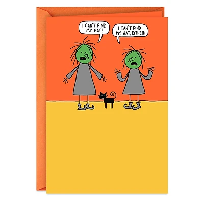 Pointy Witch Hats Funny Halloween Card for only USD 3.49 | Hallmark