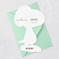 Peanuts® 75th Anniversary Felt Snoopy Blank Card for only USD 10.59 | Hallmark