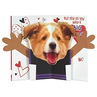 Hugging Dog Pop-Up Valentine's Day Card for Kids for only USD 5.99 | Hallmark