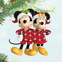 Disney Mickey and Minnie Sweater-Sharing Sweethearts Ornament for only USD 25.99 | Hallmark