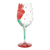 Lolita Valentine's Bouquet Handpainted Wine Glass, 15 oz. for only USD 32.99 | Hallmark