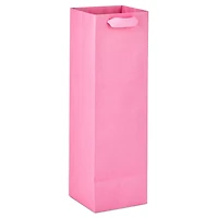 13" Solid Pink Wine Gift Bag for only USD 3.49 | Hallmark