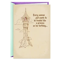 Treated Like a Princess Funny Birthday Card for Her for only USD 3.99 | Hallmark