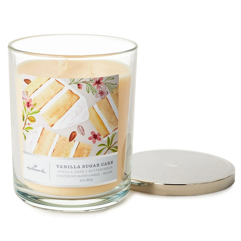 Vanilla Sugar Cake 3-Wick Jar Candle, 16 oz. for only USD 29.99 | Hallmark