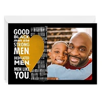 Personalized Good Black Men Like You Photo Card for only USD 4.99 | Hallmark