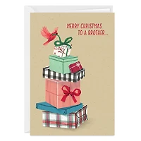 Best Holiday Memories Custom Christmas Card for Brother for only USD 4.99 | Hallmark
