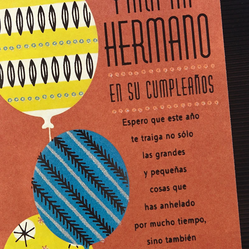 Everything You Wish For Spanish-Language Birthday Card for Brother for only USD 4.59 | Hallmark
