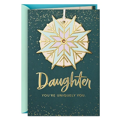 You're Uniquely You Christmas Card for Daughter With Ornament for only USD 7.99 | Hallmark