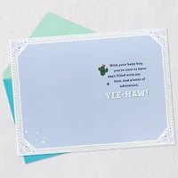 Howdy and Yee-Haw New Baby Boy Card for only USD 4.99 | Hallmark