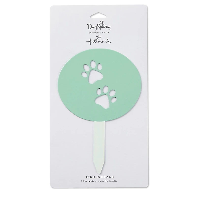 Paw Prints Garden Stake, 6" for only USD 12.99 | Hallmark