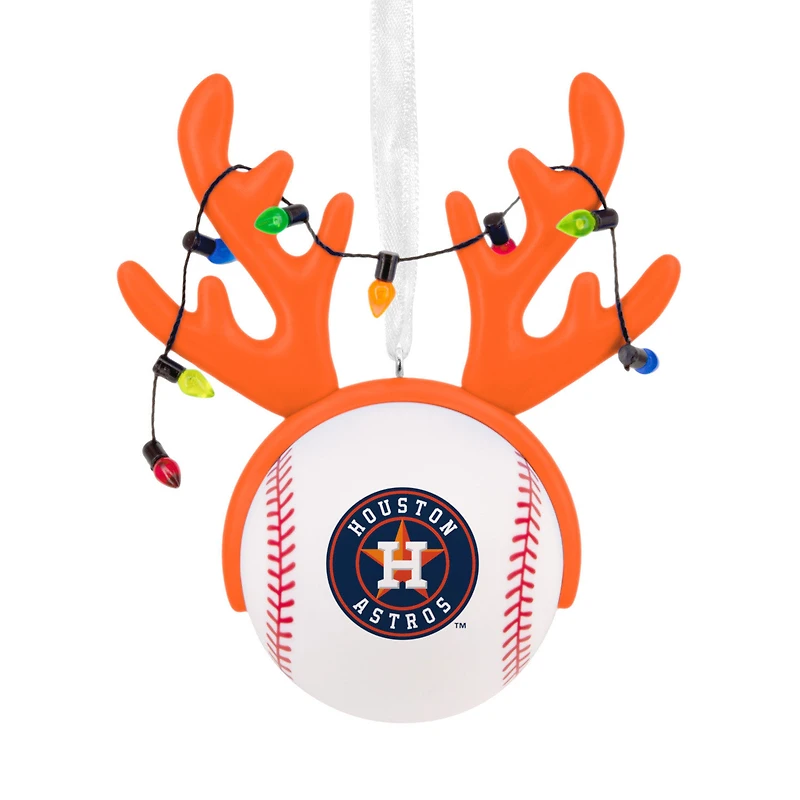 MLB Houston Astros™ Reindeer Baseball Hallmark Ornament for only USD 12.99 | Hallmark