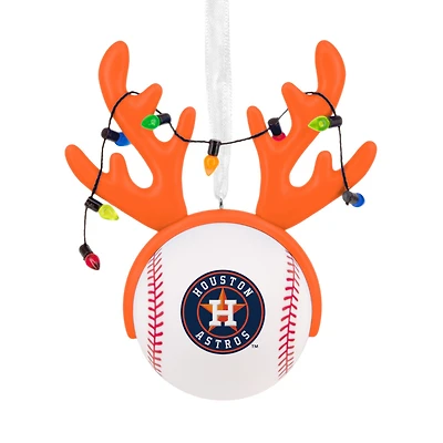 MLB Houston Astros™ Reindeer Baseball Hallmark Ornament for only USD 12.99 | Hallmark
