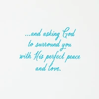 God's Peace and Love For You Religious Sympathy Card for only USD 3.99 | Hallmark