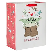 13" Star Wars: The Mandalorian™ Grogu™ Large Valentine's Day Gift Bag for only USD 4.49 | Hallmark