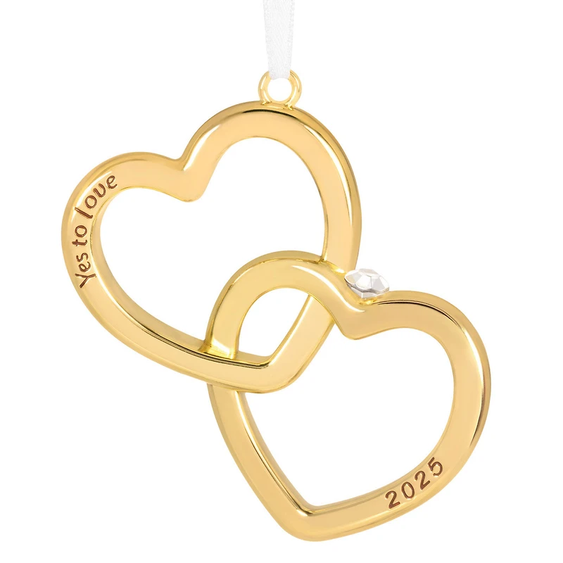 Our Engagement 2025 Metal Ornament for only USD 24.99 | Hallmark